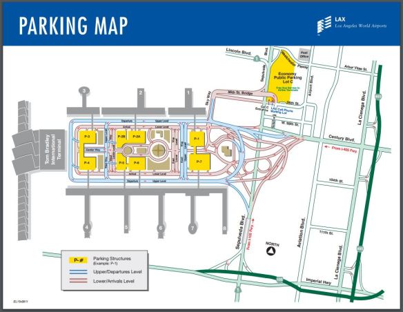LAX Map