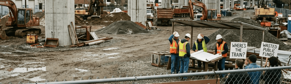 Transit infrastructure budget overruns